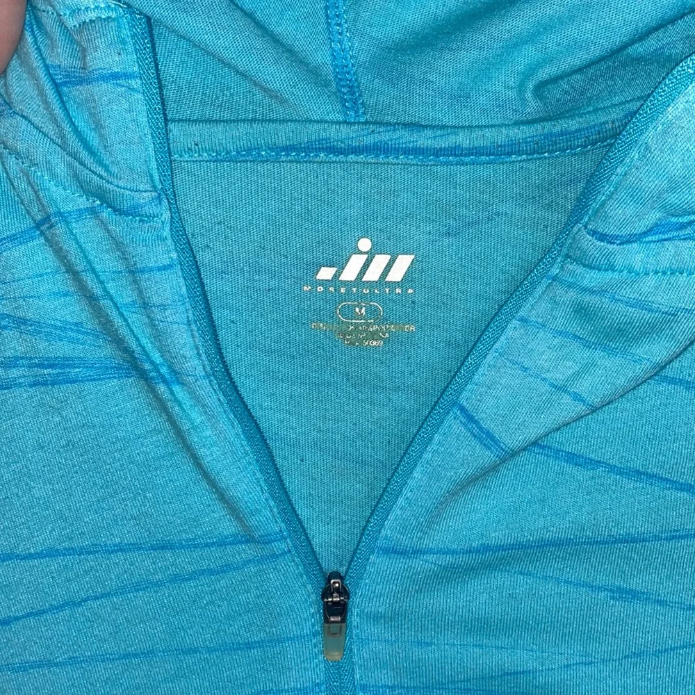 Blue Workout Top - Picture 2 of 5